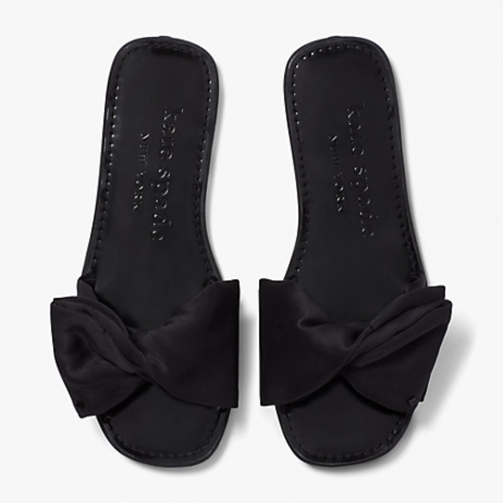 Kate Spade bikini bow sandals